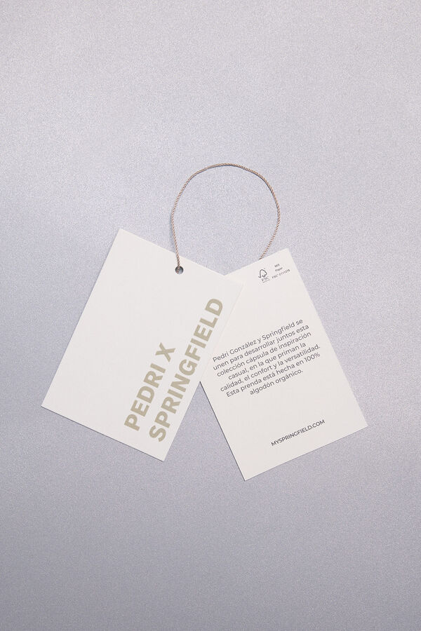 Springfield Camiseta Pedri x Springfield negro