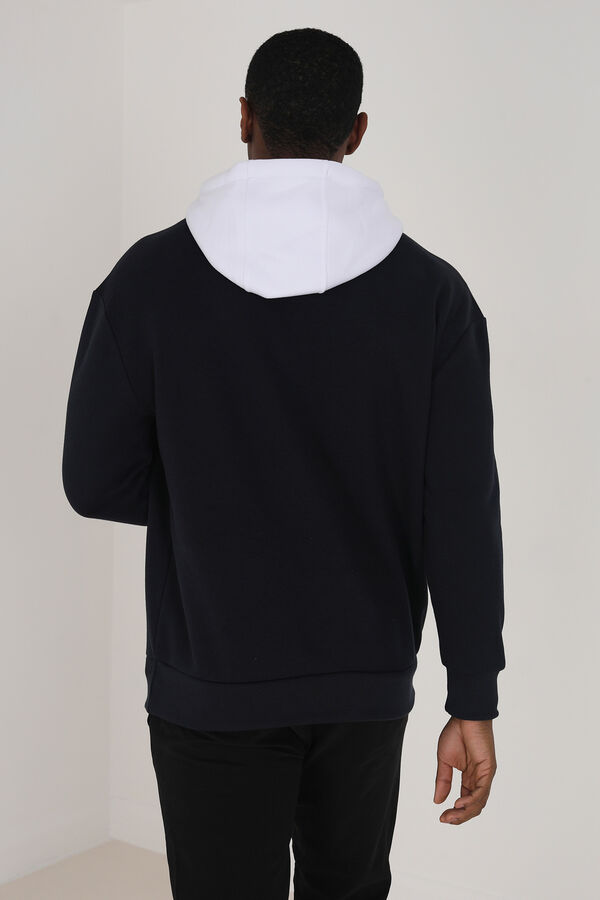 Brave Soul Sudadera oversize con bordado azul