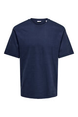 Only & Sons T-shirt de manga curta azul