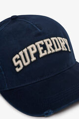 Superdry Bon&eacute; com logo azul
