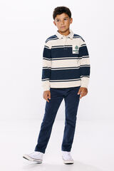 Springfield Kids Chino micropana ni&ntilde;o azul