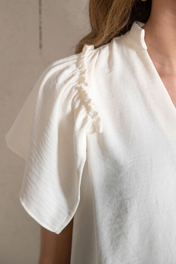 Cul Sac blusa burgos marfil