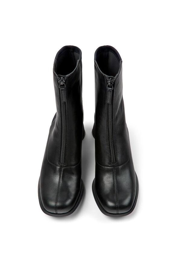 Camper Botas negras de piel negro