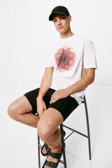 Springfield Gorra b&aacute;sica logo en relieve negro