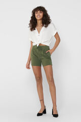 Only Cal&ccedil;as curtas  Caqui escuro