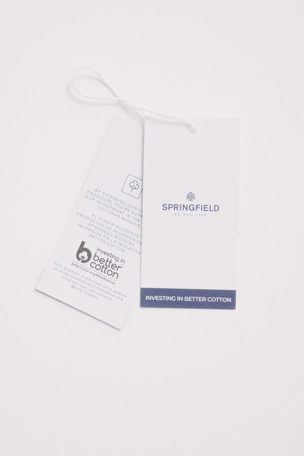 Springfield Jersey liso cremallera verde