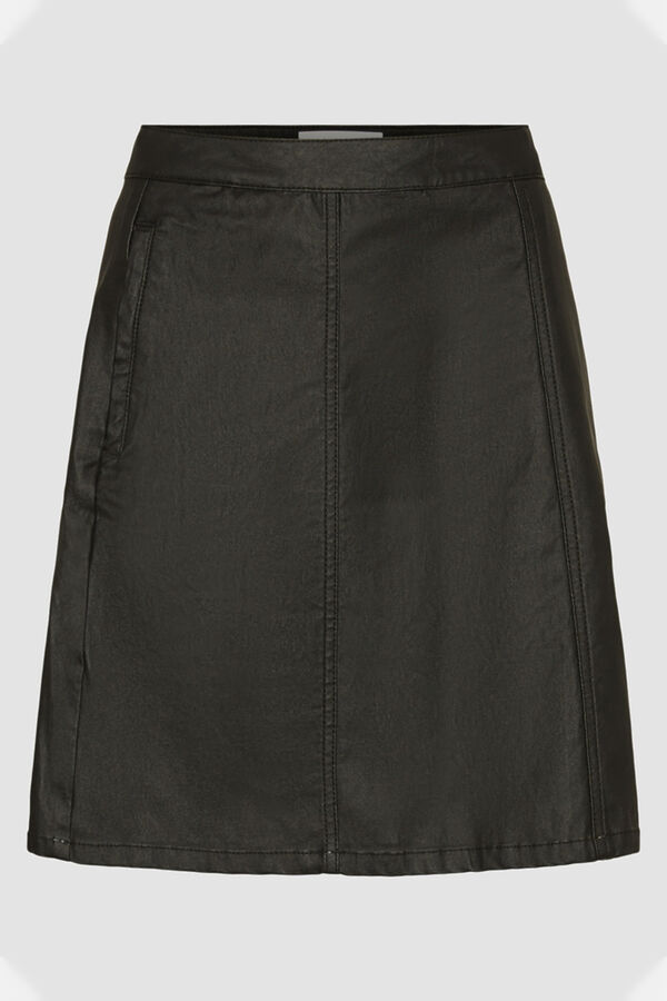 Springfield Nmperi Hw Coated Skirt Noos preto