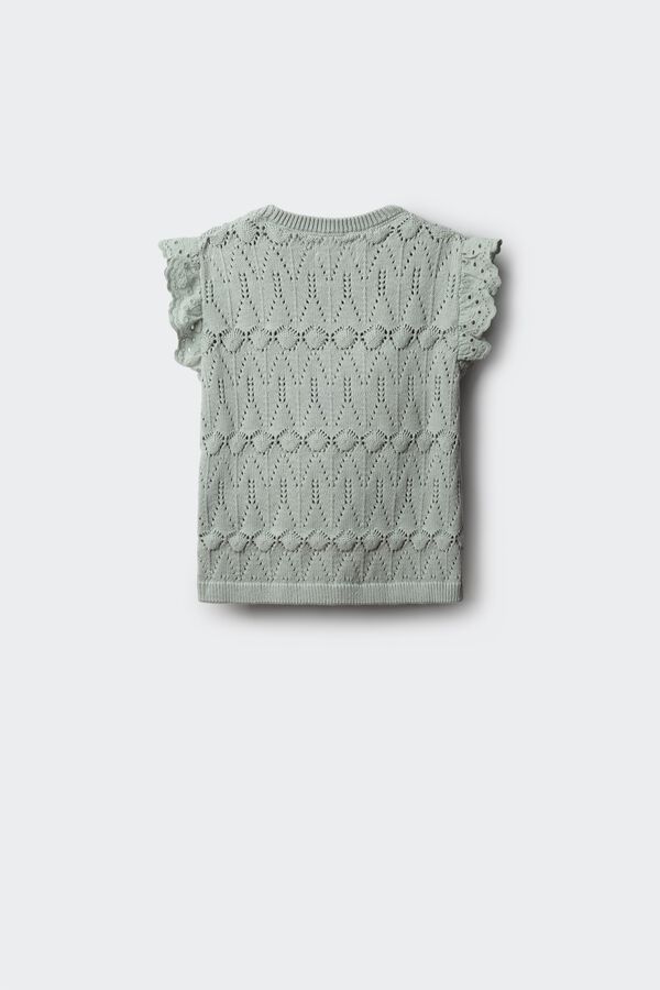 Springfield Kids Top punto volantes ni&ntilde;a verde