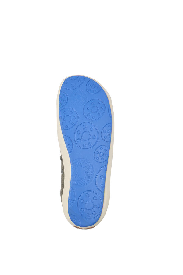 Camper Sapatilhas de algod&atilde;o reciclado cinzentas para homem cinzento