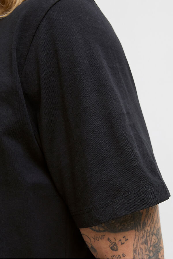Jack & Jones PLUS Camiseta regular fit PLUS negro