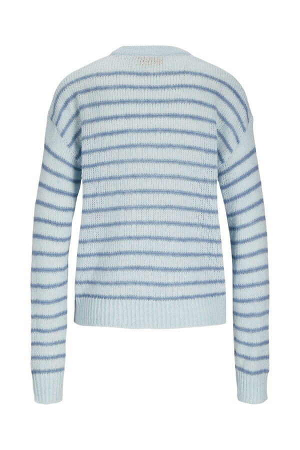 Jack & Jones Su&eacute;ter riscas fino azul