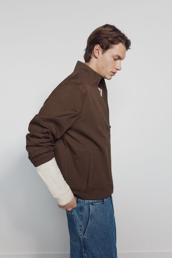 Springfield Jeans chino sobretingido relaxed fit azul