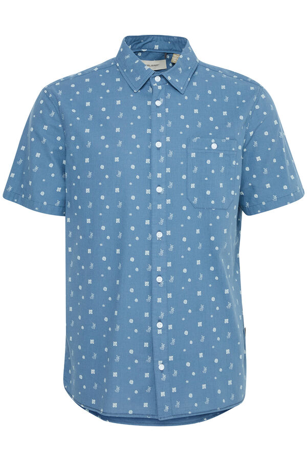 Blend Camisa de manga curta BHace    azul