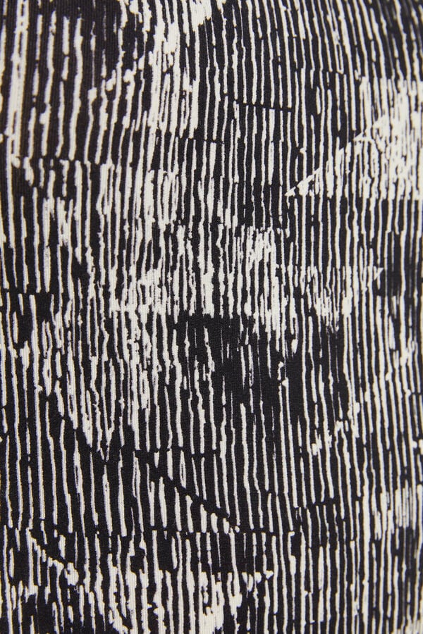 System Action Camiseta estampada negro