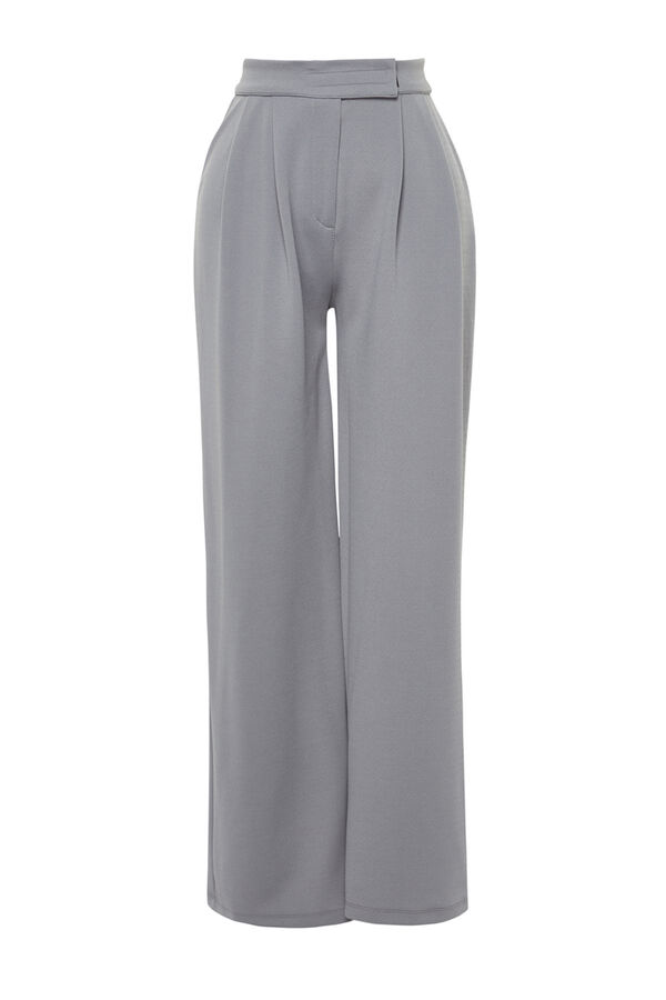 Trendyol Pantalones de punto gris