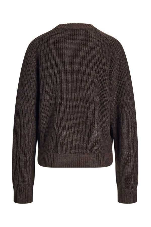 Jack & Jones Jersey b&aacute;sico de punto plano marr&oacute;n