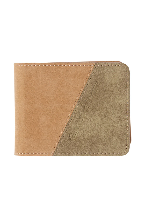 Quiksilver Sea Barker - Carteira Tripla Masculina cru