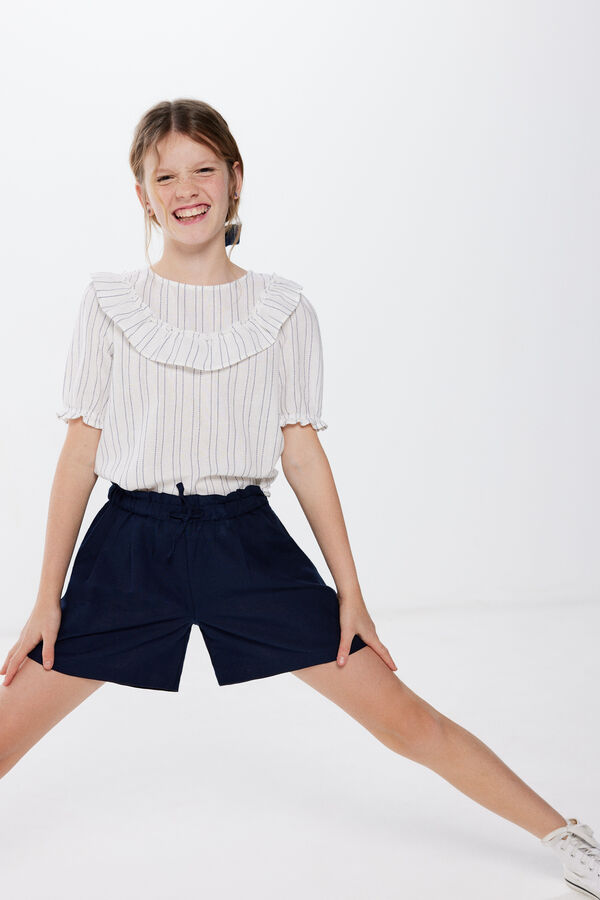 Springfield Kids Short lino ni&ntilde;a azul