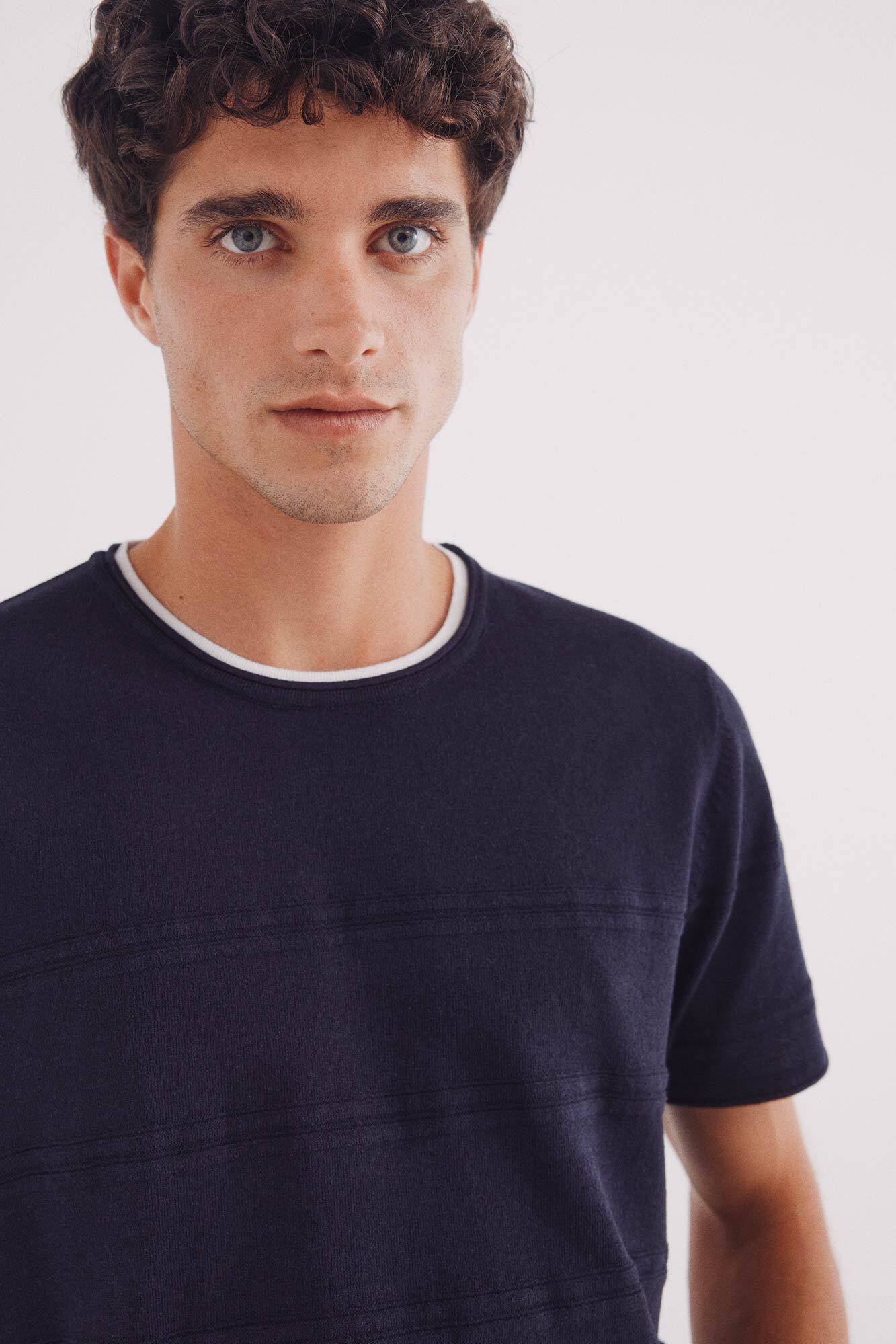 Springfield Camisola manga curta estrutura