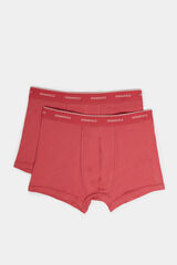 Springfield Pack 2 boxers b&aacute;sicos algod&atilde;o rosa