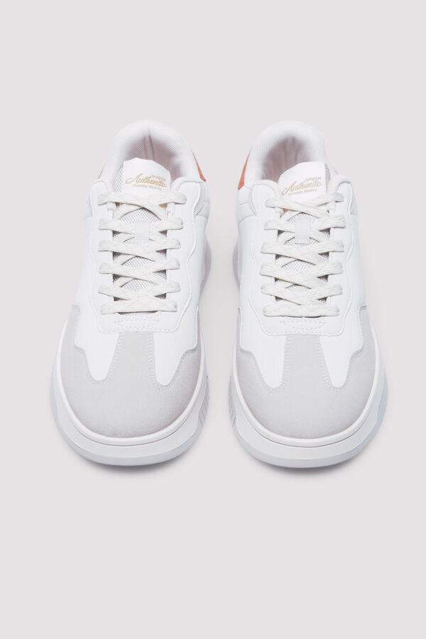 Springfield T&ecirc;nis retr&ocirc; volume branco