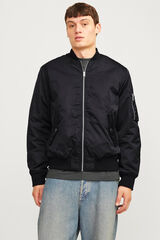 Jack & Jones Chaqueta bomber ligera negro