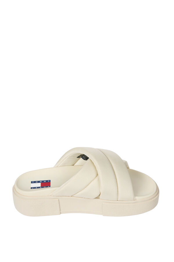 Tommy Jeans Sand&aacute;lias de mulher  bege