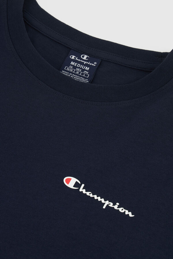 Champion T-shirt manga comprida azul