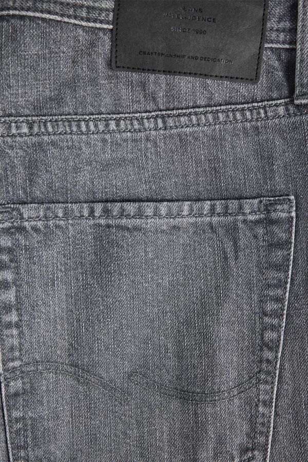 Jack & Jones Bermuda denim relaxed fit lavado gris