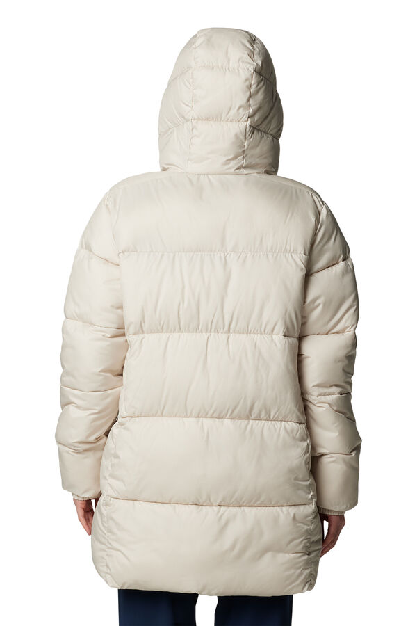 Columbia Jaqueta feminina com capuz e capuz Columbia Puffect&trade; II bege