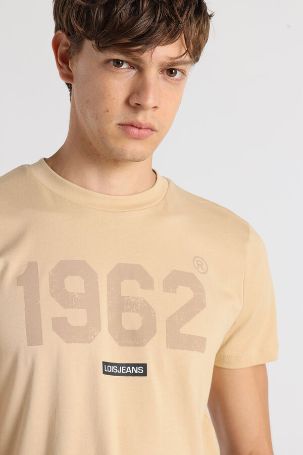 Lois Camiseta Manga Corta marr&oacute;n