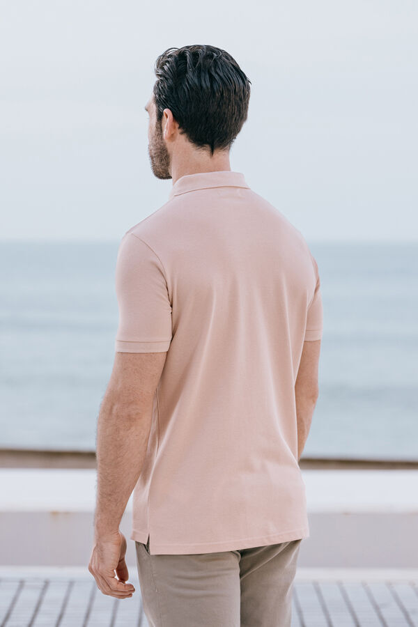 Celopman Polo B&aacute;sico rosa