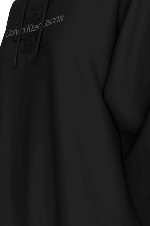 Calvin Klein Vestido sudadera negro