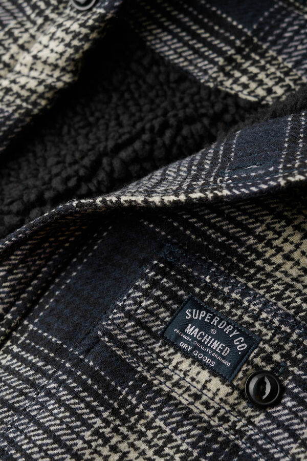 Superdry Sobrecamisa Miller de L&atilde; azul