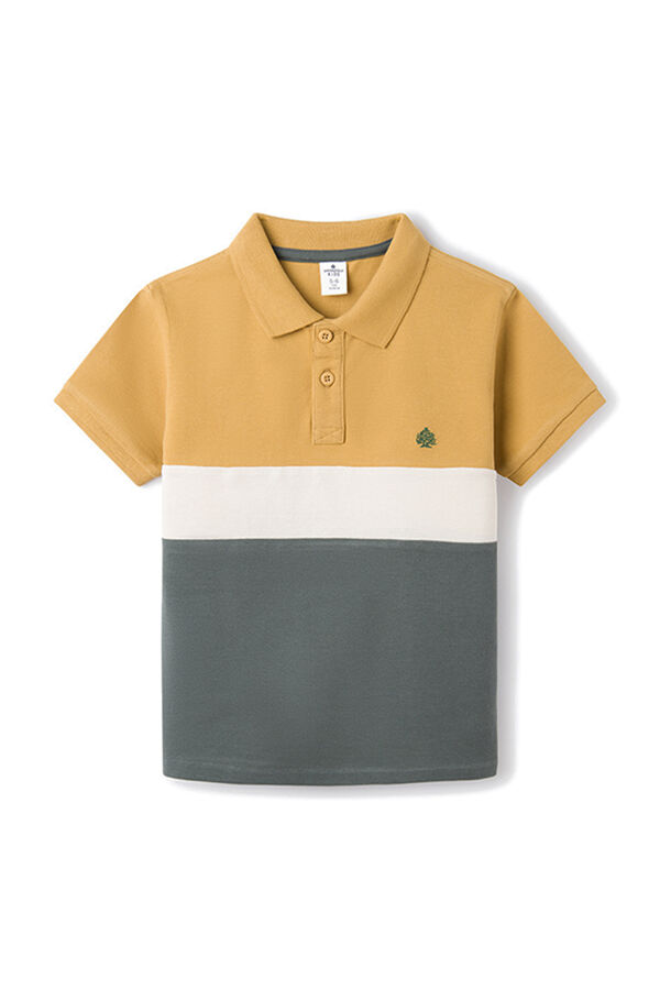 Springfield Kids Polo color block menino branco