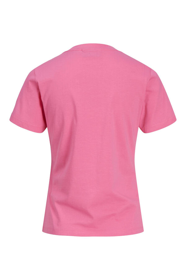 Jack & Jones T-shirt de manga curta rosa