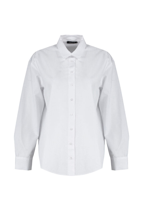 Trendyol Blusa fluida blanco