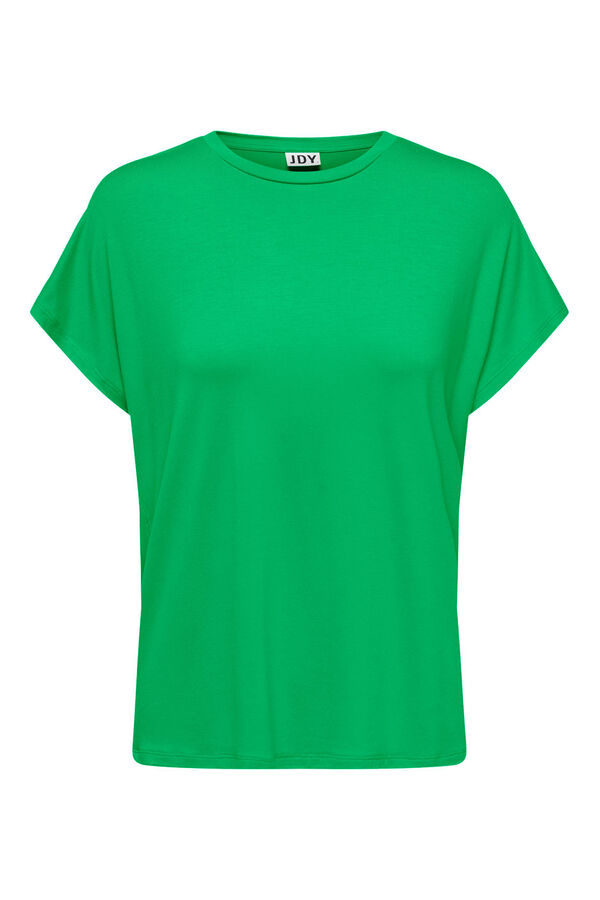 JDY T-shirt decote redondo  verde