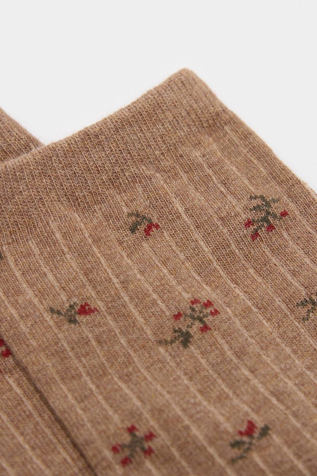 Springfield Meia comprida com florzinhas