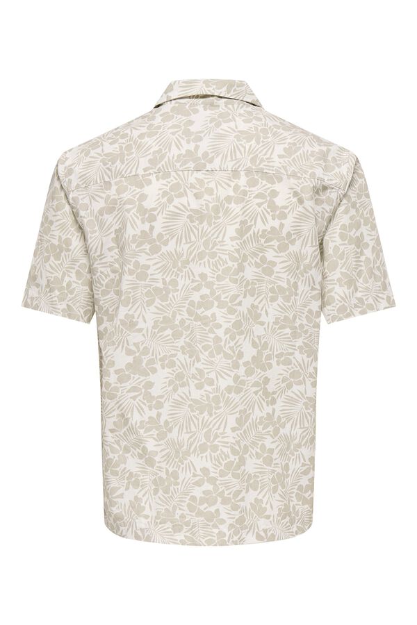 Only & Sons Camisa de manga curta cinzento
