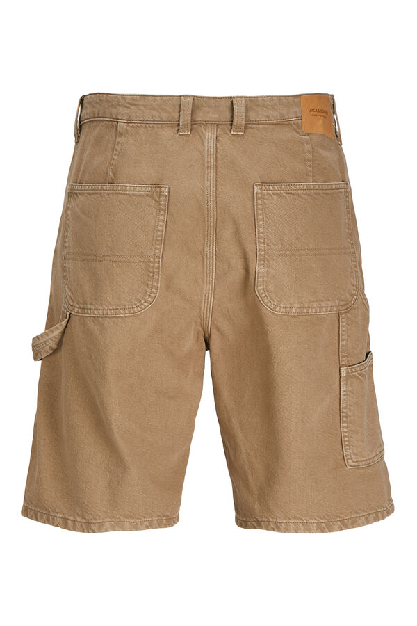 Jack & Jones Bermuda denim baggy fit nude