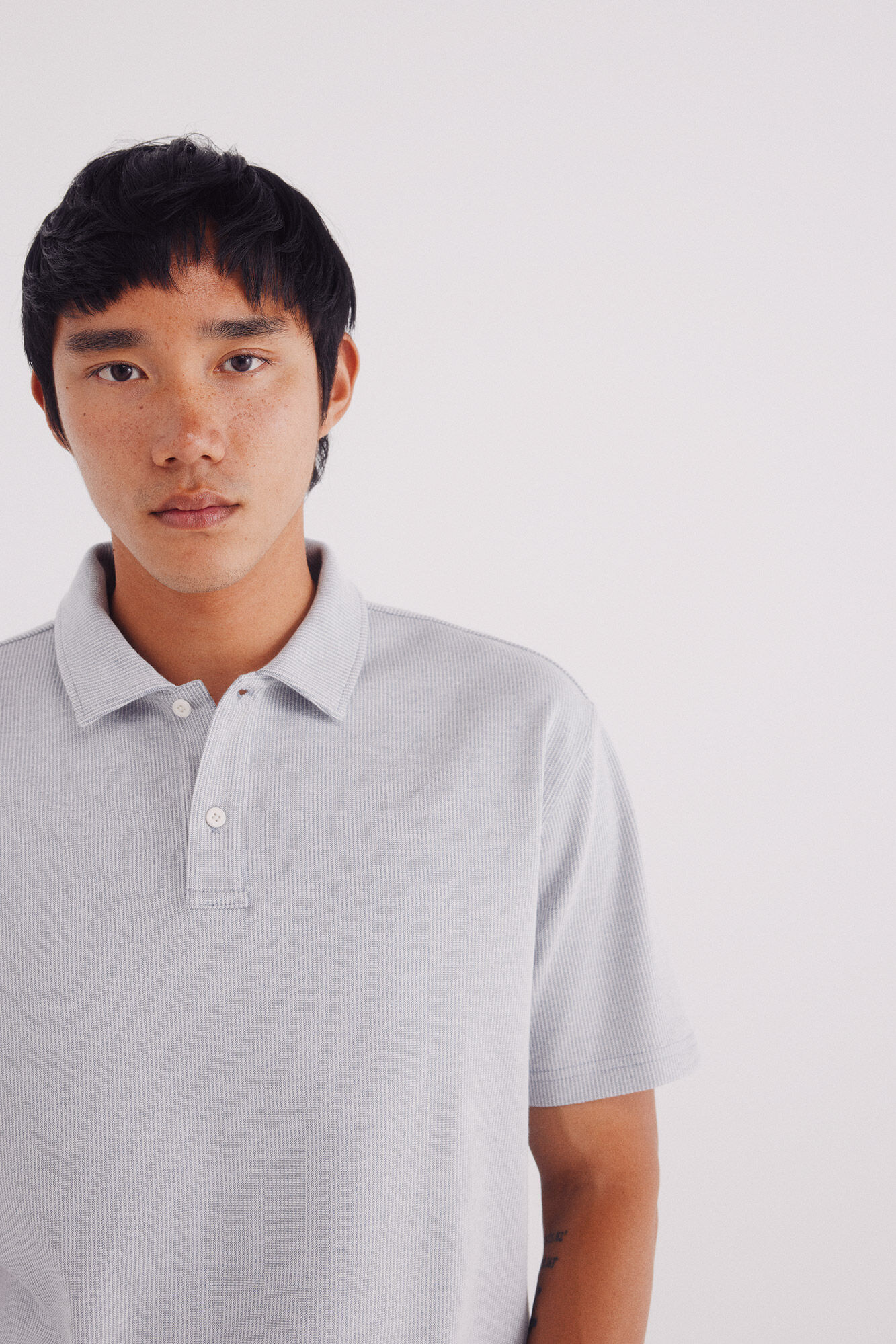 Springfield Polo estructura micro rayas