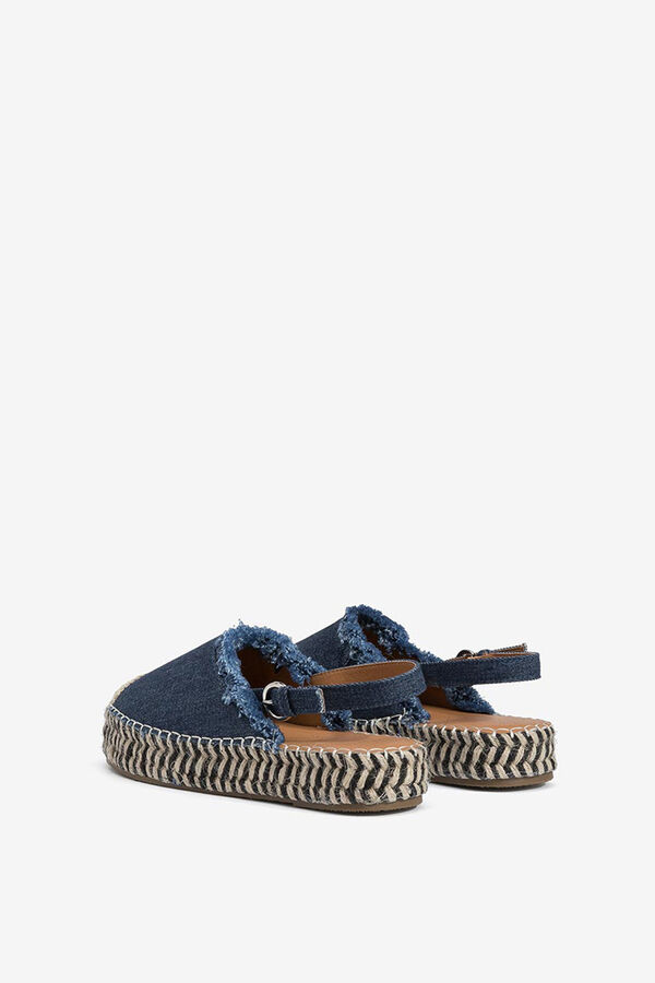 Tiffosi Sandalias Alpargata Plataforma azul