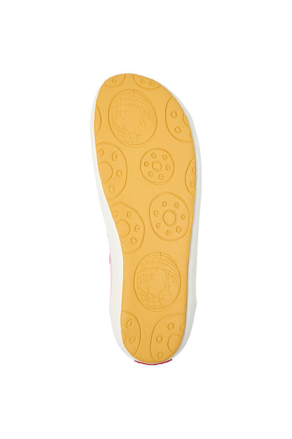 Camper Sabrinas em nobuk azuis para mulher rosa