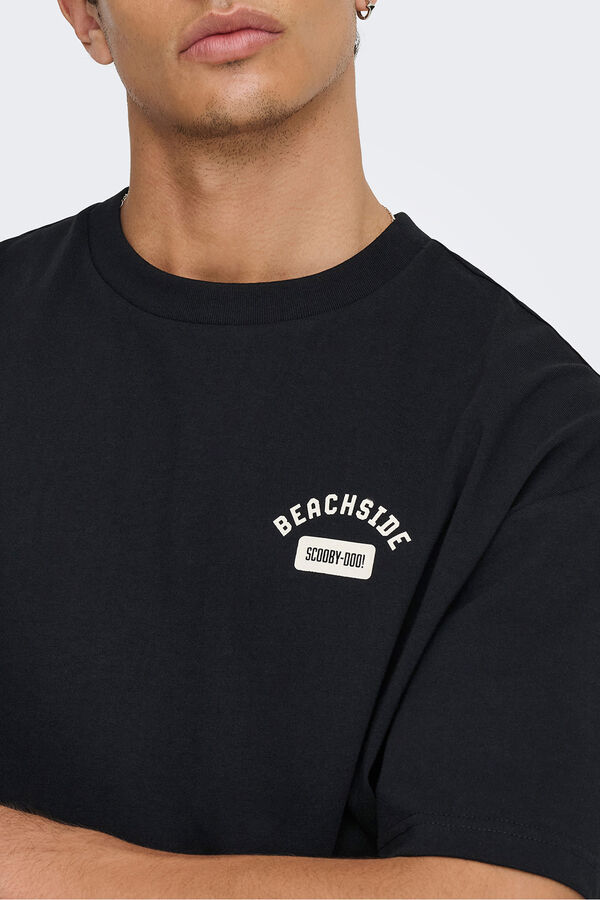 Only & Sons T-shirt Scooby-doo preto