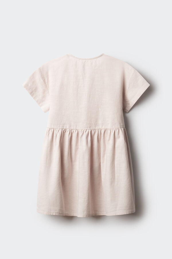 Springfield Kids Vestido manga curta menina rosa