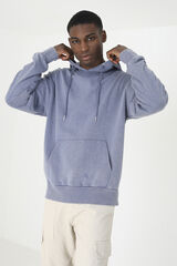 Brave Soul Sudadera oversize con capucha azul