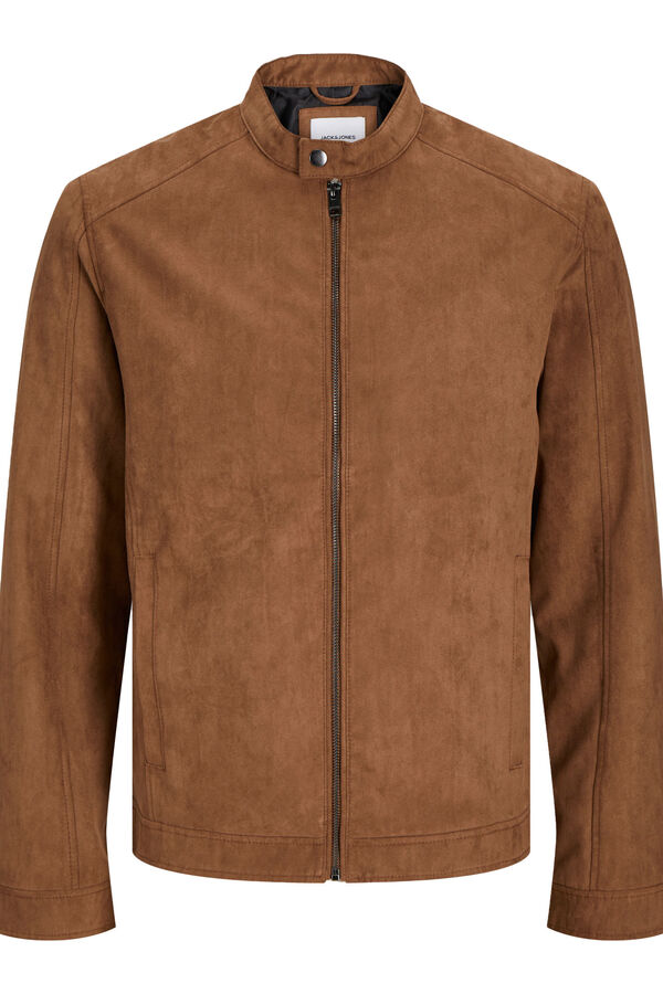 Jack & Jones Cazadora efecto piel nude