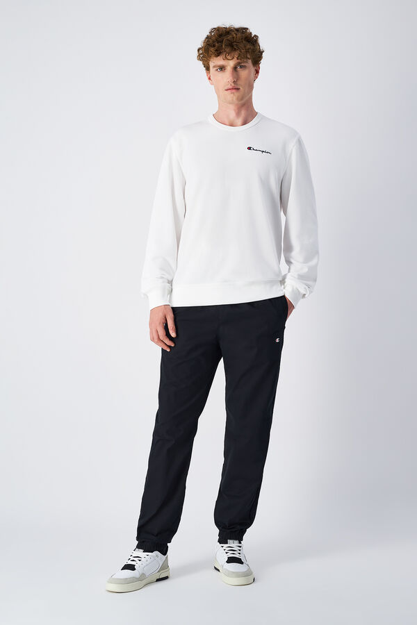 Champion Sudadera de algodón hombre blanco