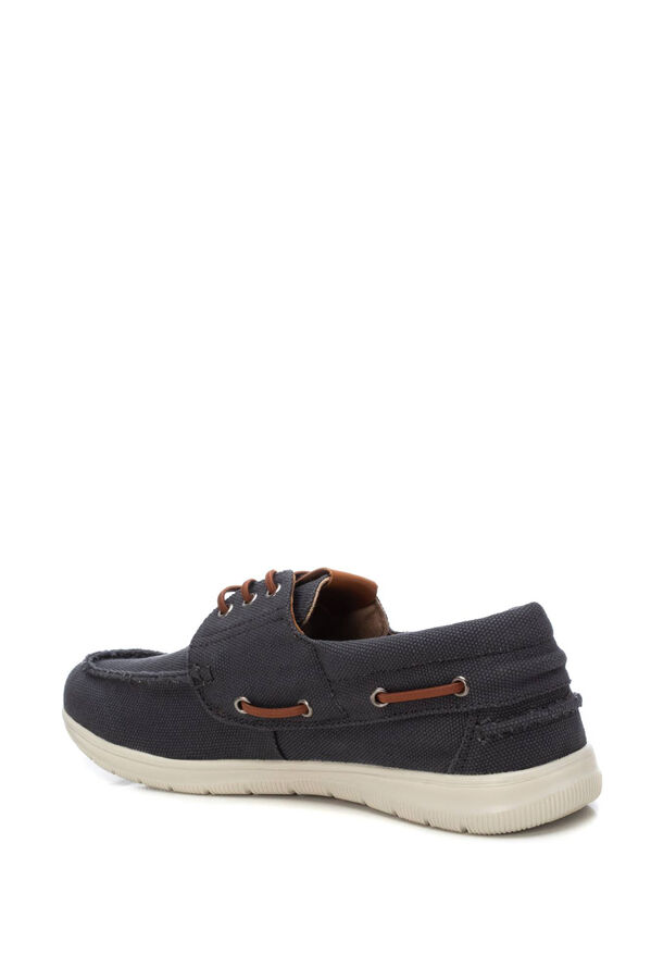 XTI zapato de hombre textil azul